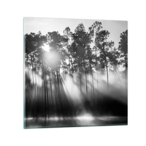 Quadro su vetro - Sole irrefrenabile - 30x30 cm