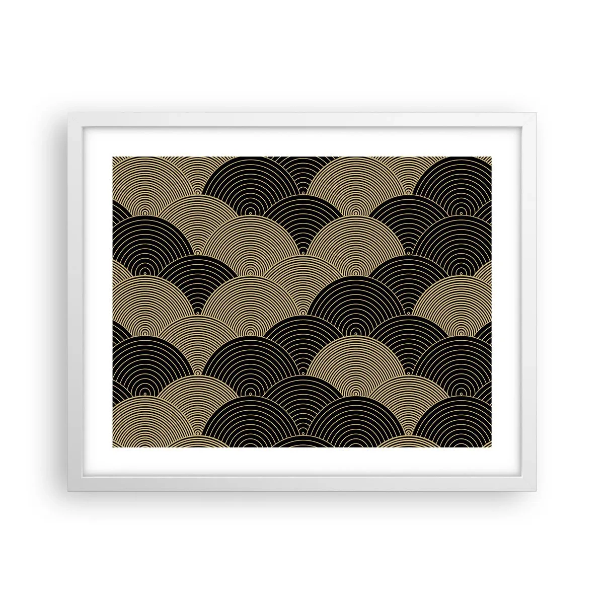 Poster in cornice bianca - Unità nella molteplicità - 50x40 cm