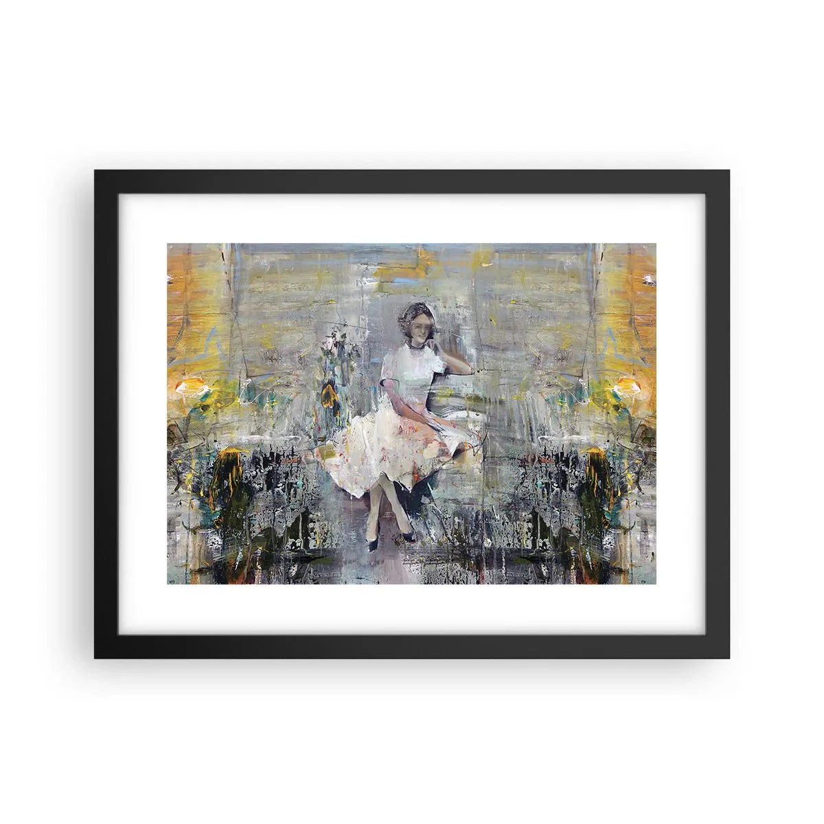 Poster in cornice nera - Classica e moderna - 40x30 cm