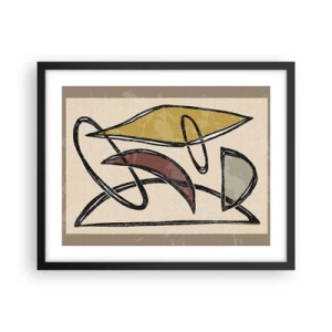 Poster in cornice nera - Verticali e orizzontali - 50x40 cm