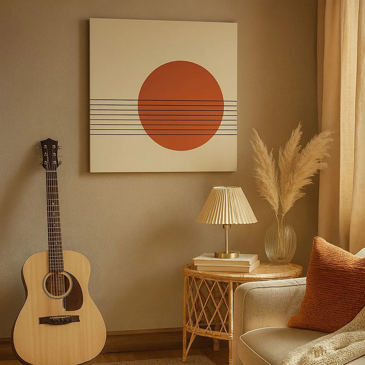 Quadro su tela - Stampe su Tela - Nel cerchio e oltre - 30x30 cm