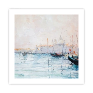 Poster - Dopo l'acqua, dopo la nebbia - 50x50 cm