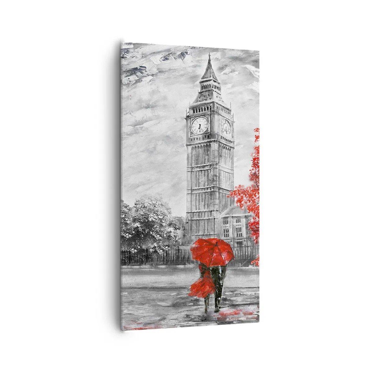 Quadro su tela - Stampe su Tela - Un giorno eccitante - 65x120 cm