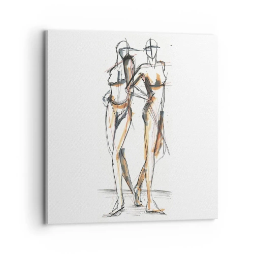 Quadro su tela - Stampe su Tela - Studio di armonia - 70x70 cm