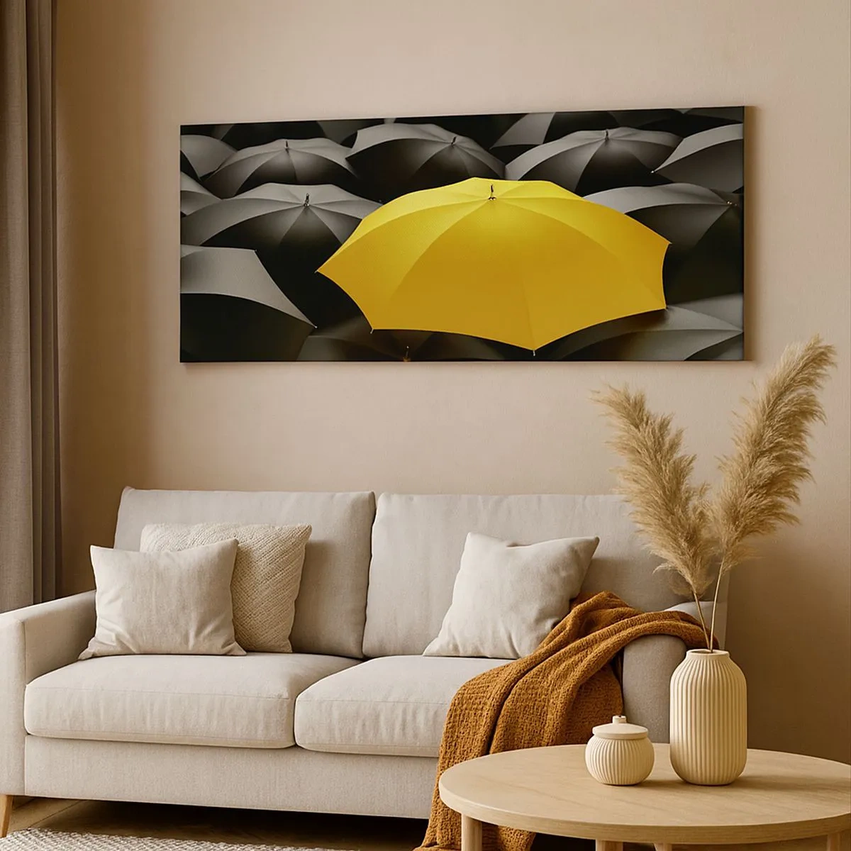 Quadro su tela - Stampe su Tela - Addio tristezza - 100x40 cm