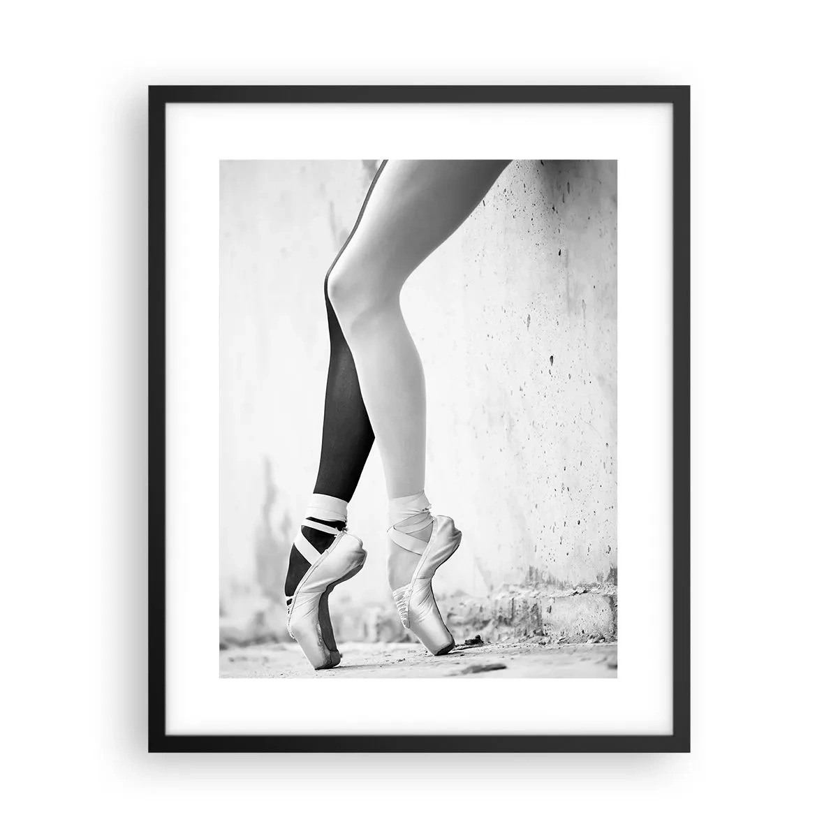 Poster in cornice nera - Ballerina, voilà! - 40x50 cm