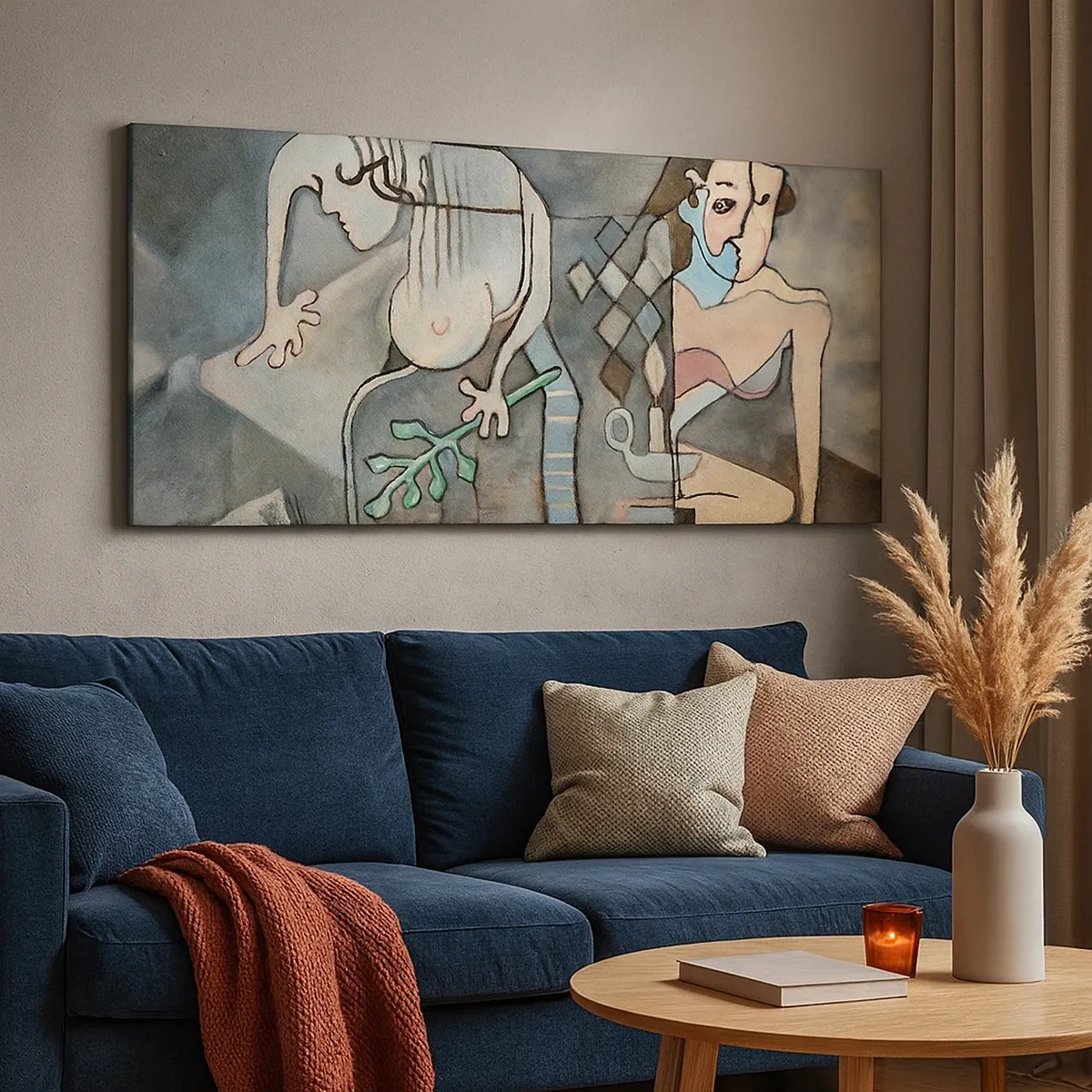 Quadro su tela - Stampe su Tela - Mosaico di spirito e materia - 30x30 cm