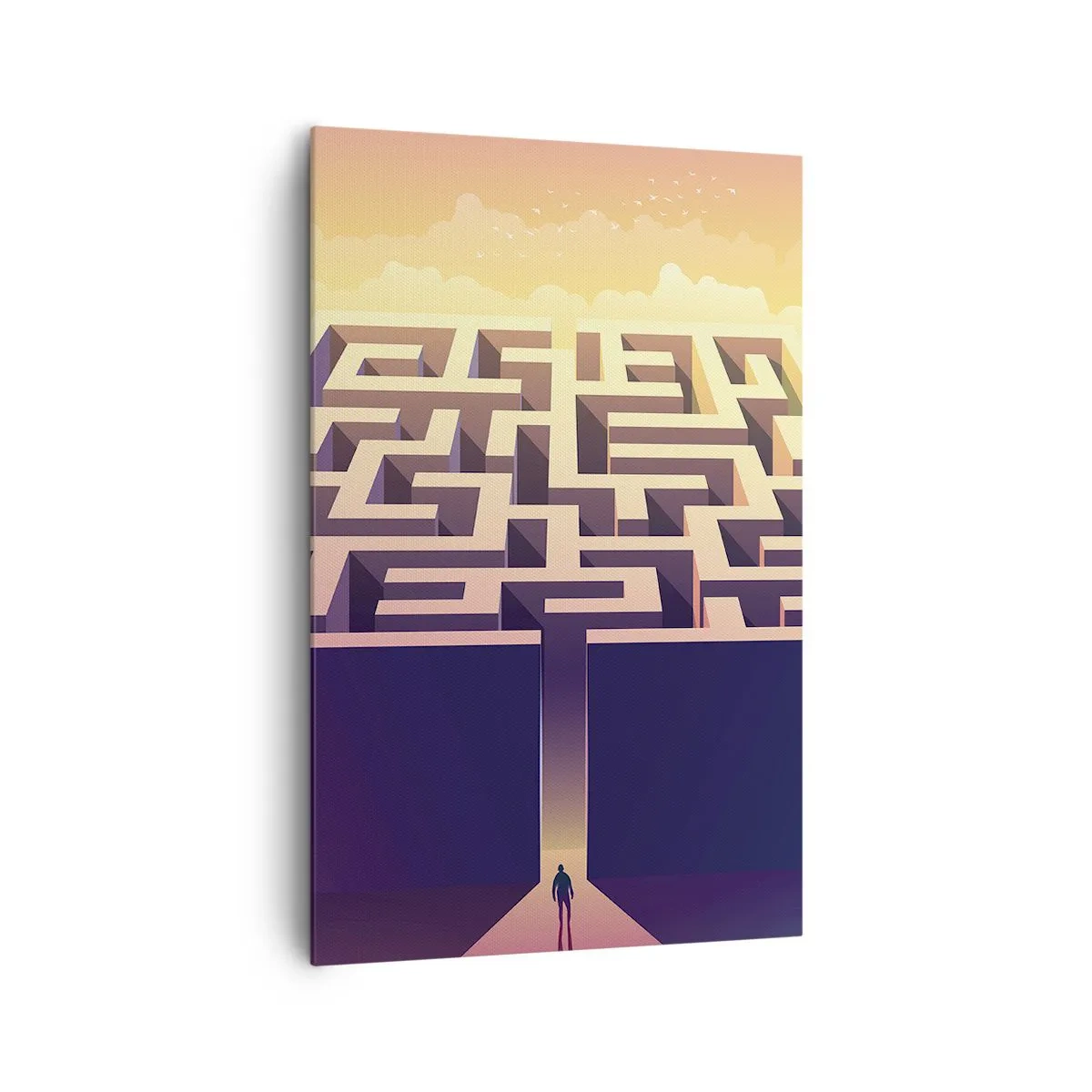 Quadro su tela - Stampe su Tela - Il momento delle decisioni - 80x120 cm