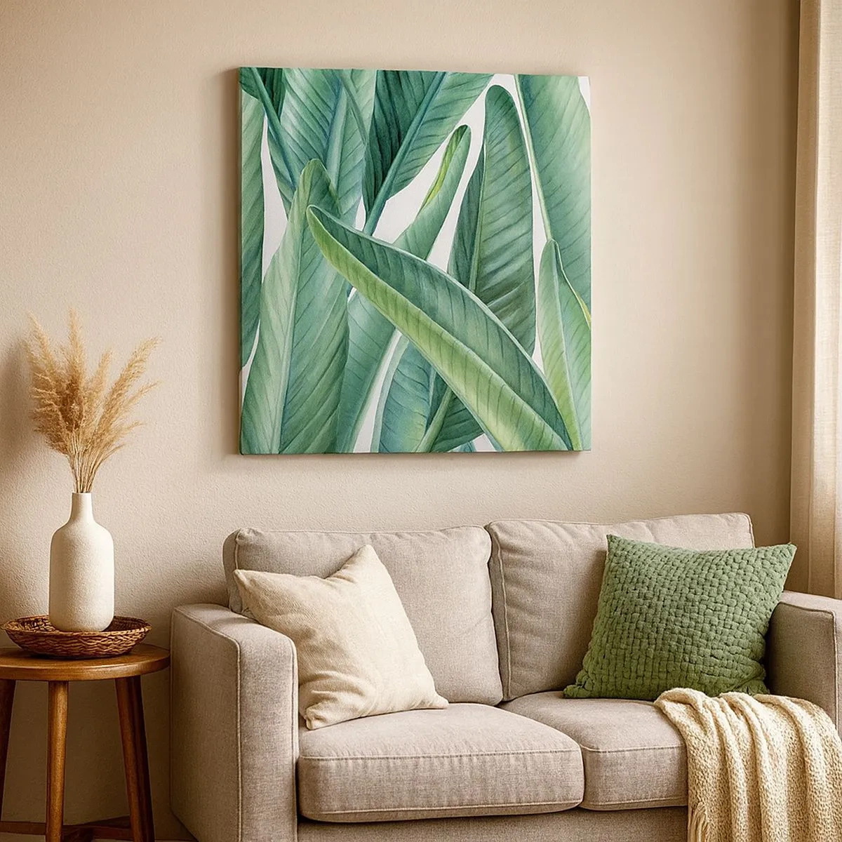 Quadro su tela - Stampe su Tela - Il verde in sé - 30x30 cm