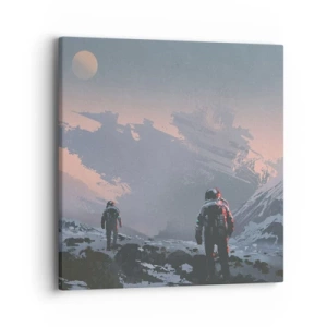 Quadro su tela - Stampe su Tela - Sotto una stella sconosciuta - 40x40 cm