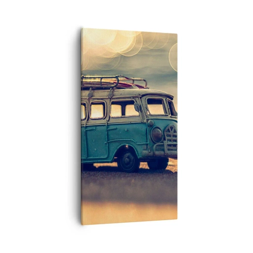 Quadro su tela - Stampe su Tela - La fine degli idoli: denaro e lavoro - 55x100 cm