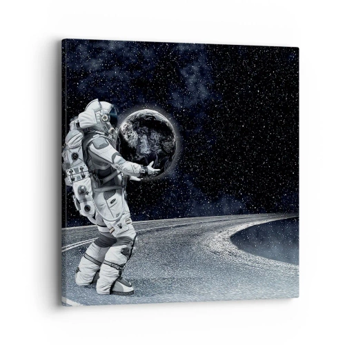 Quadro su tela - Stampe su Tela - Sulla Via Lattea - 40x40 cm