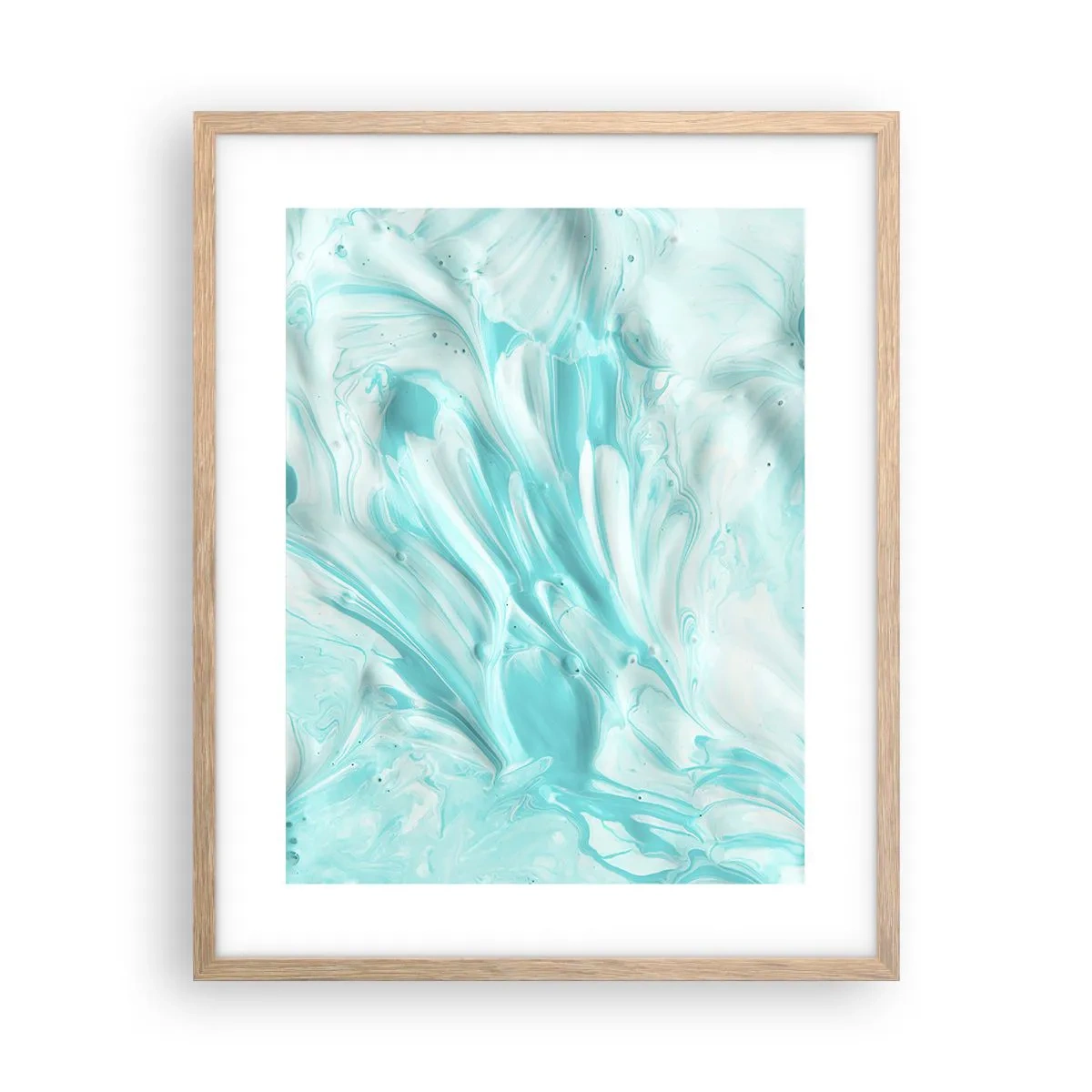 Poster in cornice rovere chiaro - Insieme per sempre - 40x50 cm