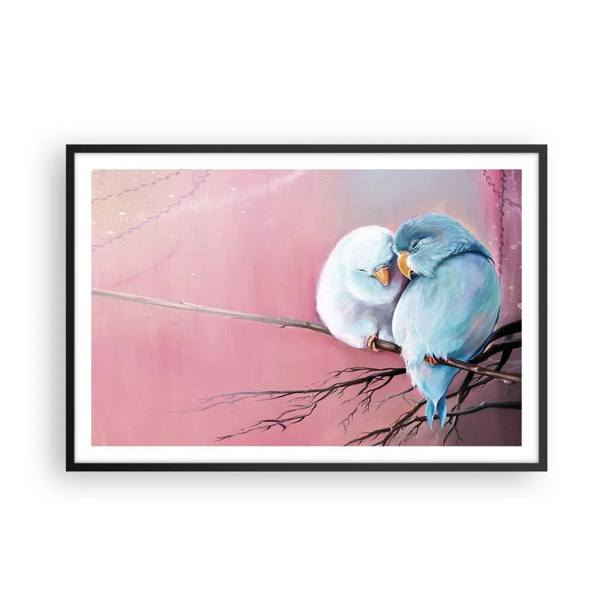 Poster in cornice nera - Che cosa aggiungere? - 91x61 cm