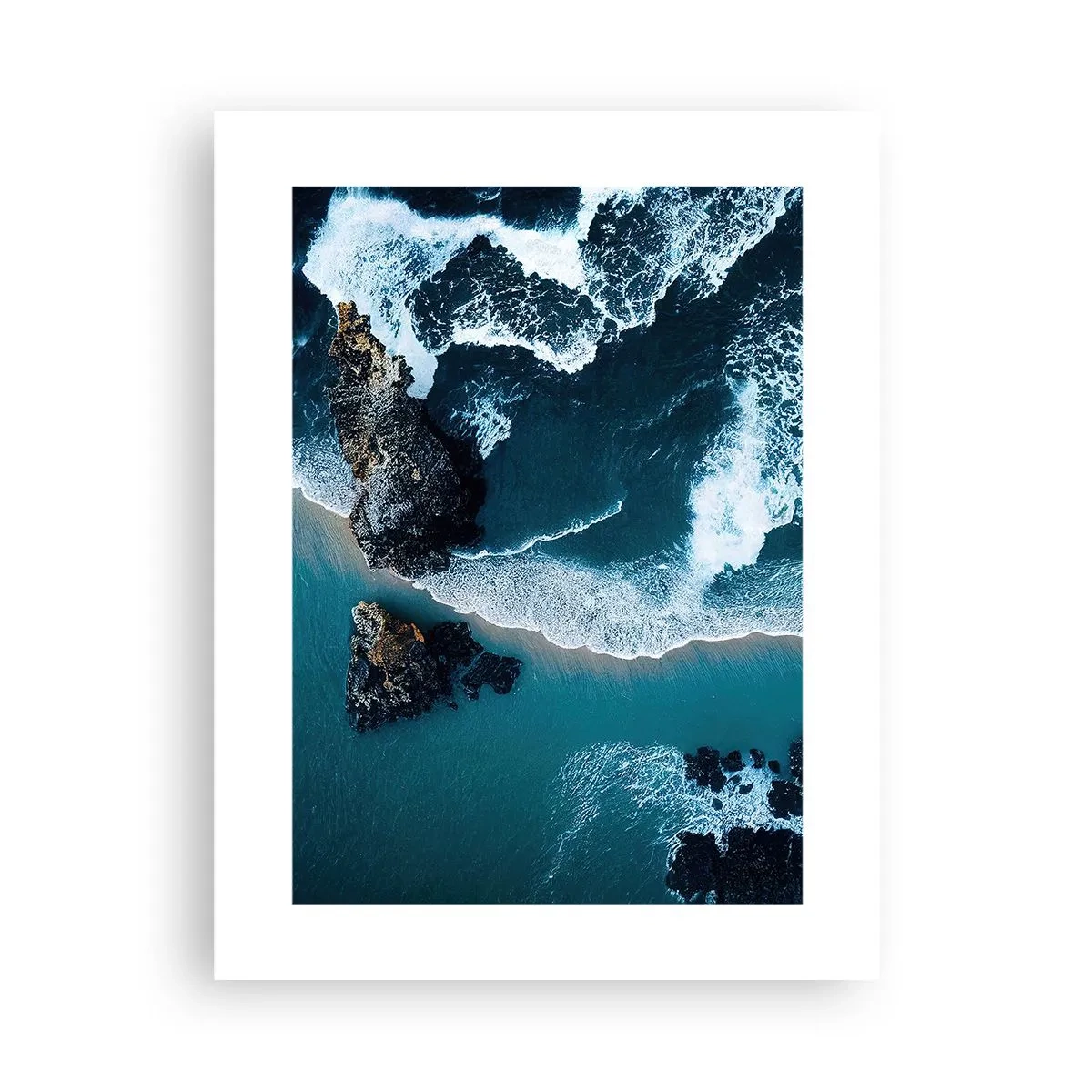 Poster - Avvolte dalle onde - 30x40 cm