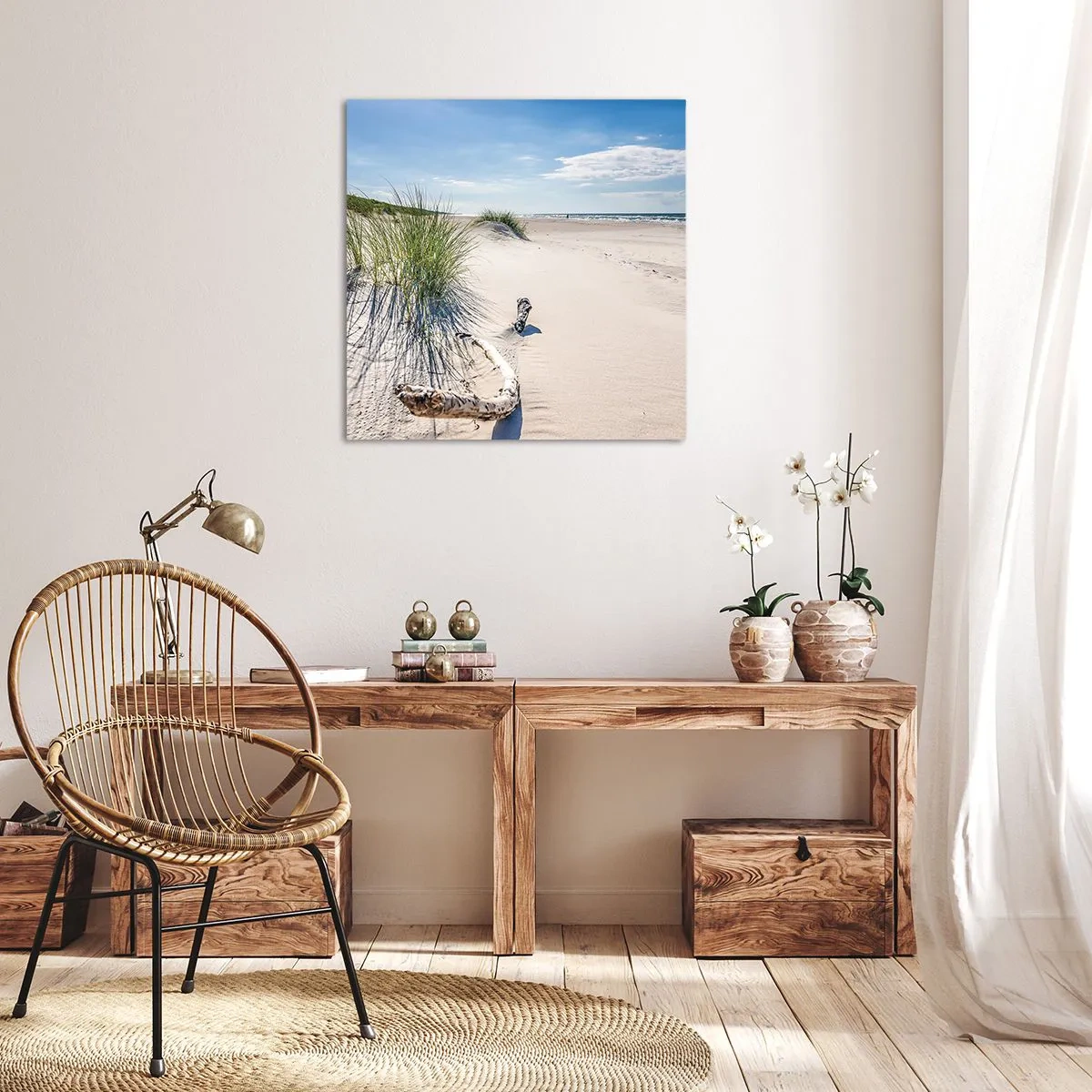 Quadro su tela - Stampe su Tela - La più bella? Quella del baltico - 30x30 cm