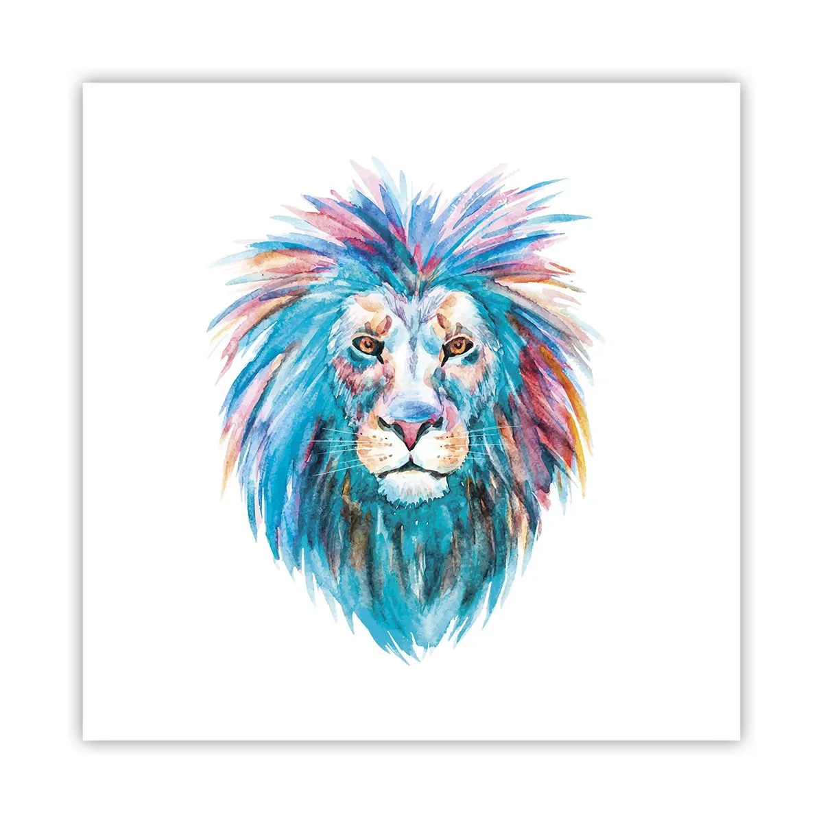 Poster - Aura elettrizzante - 60x60 cm