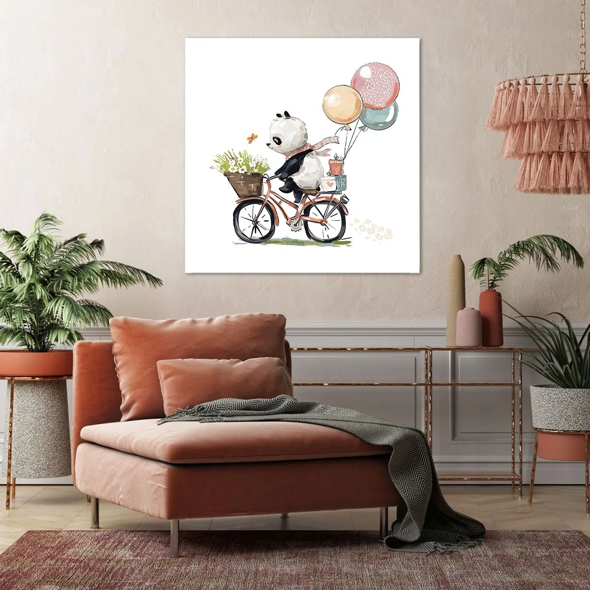 Quadro su tela - Stampe su Tela - Giorno felice - 70x70 cm