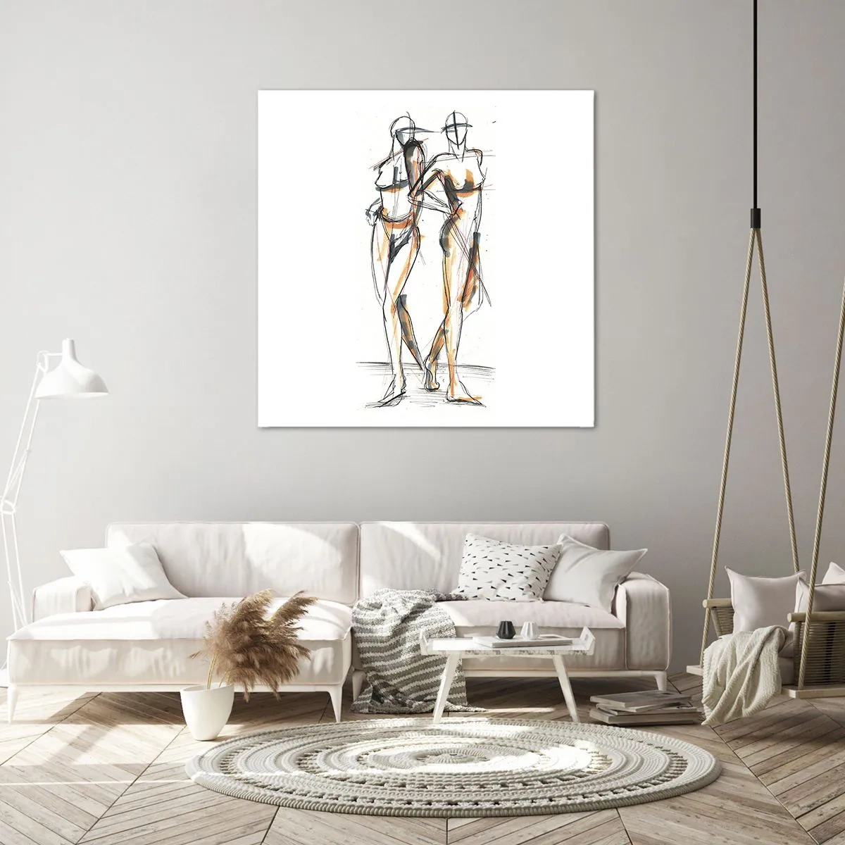 Quadro su tela - Stampe su Tela - Studio di armonia - 70x70 cm