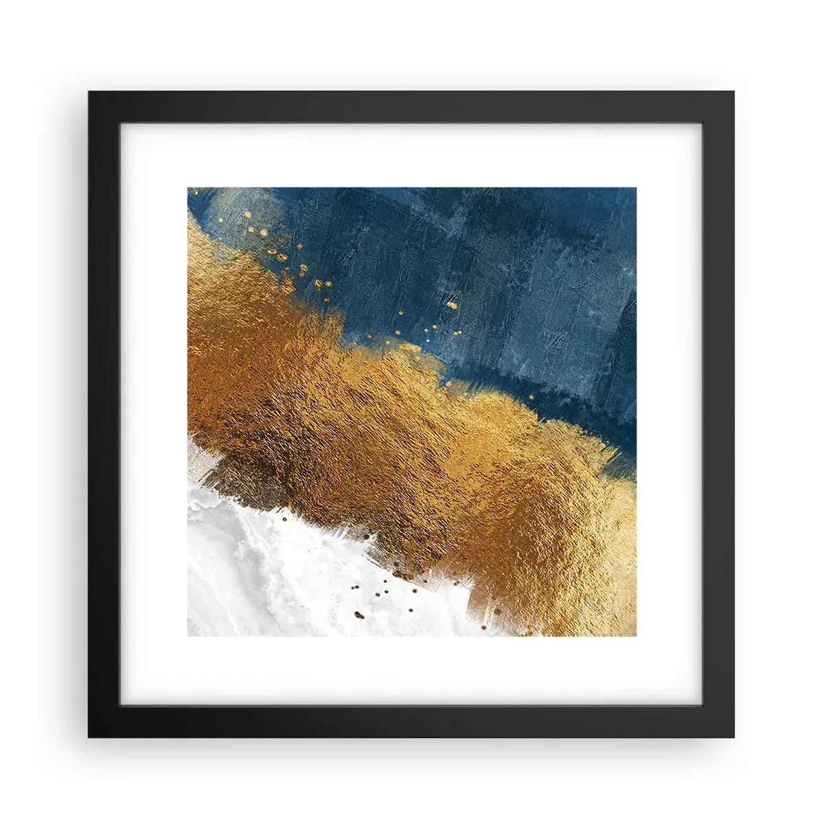 Poster in cornice nera - I colori dell'estate - 30x30 cm