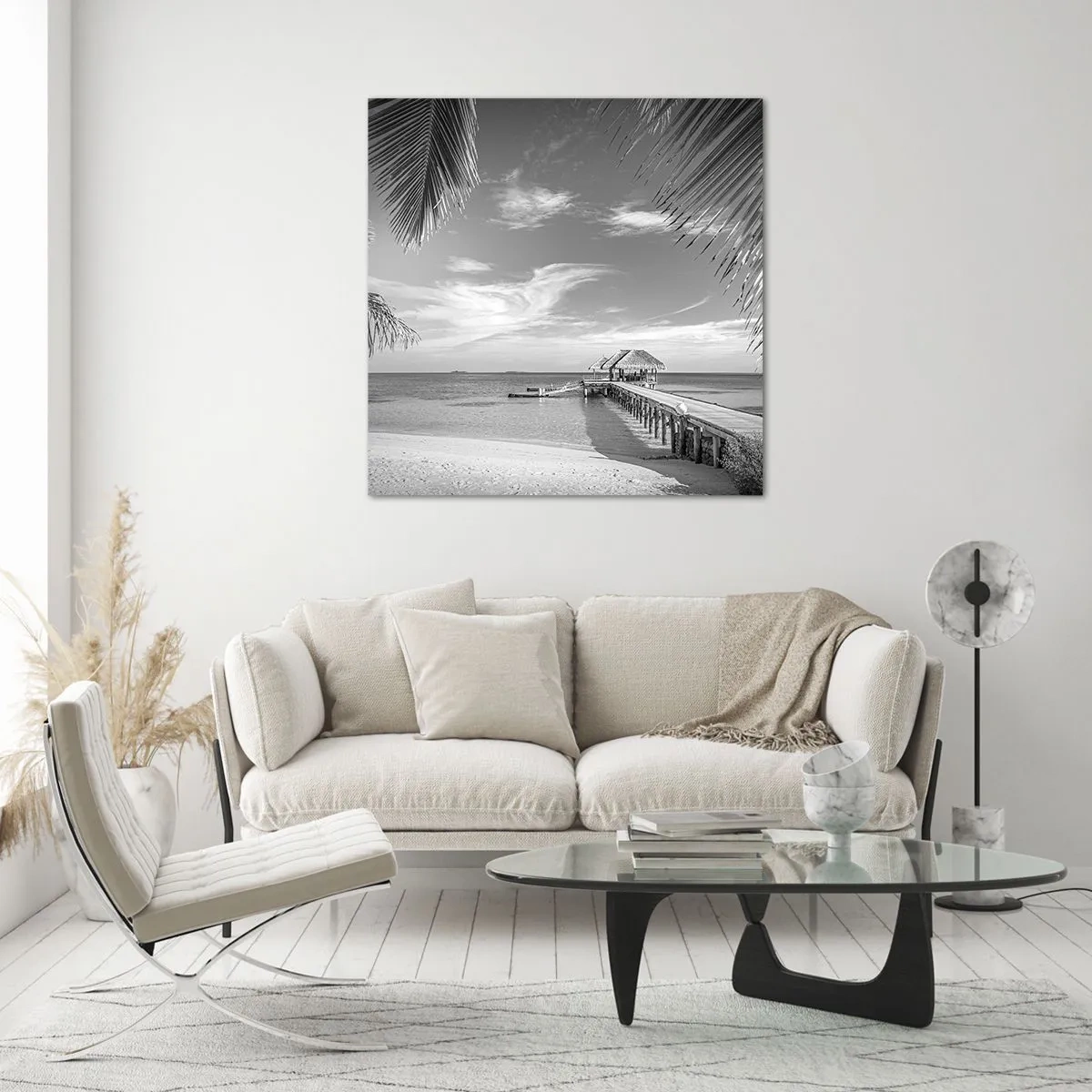 Quadro su vetro - Un ricordo o un sogno? - 40x40 cm