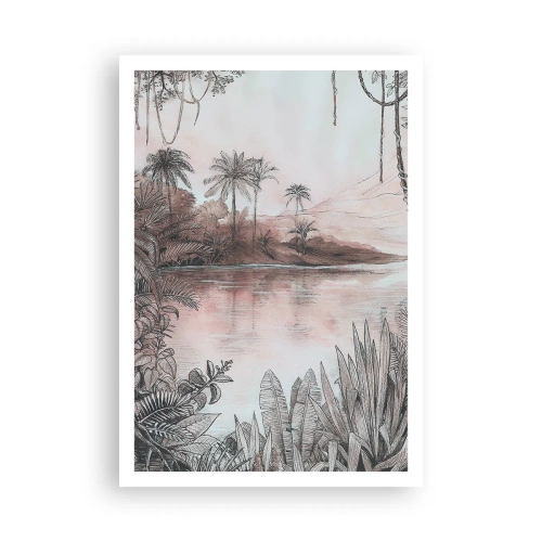 Poster - Diario di un esploratore del 19esimo secolo - 70x100 cm