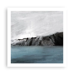Poster - Acqua-terra: lo scontro degli elementi - 60x60 cm