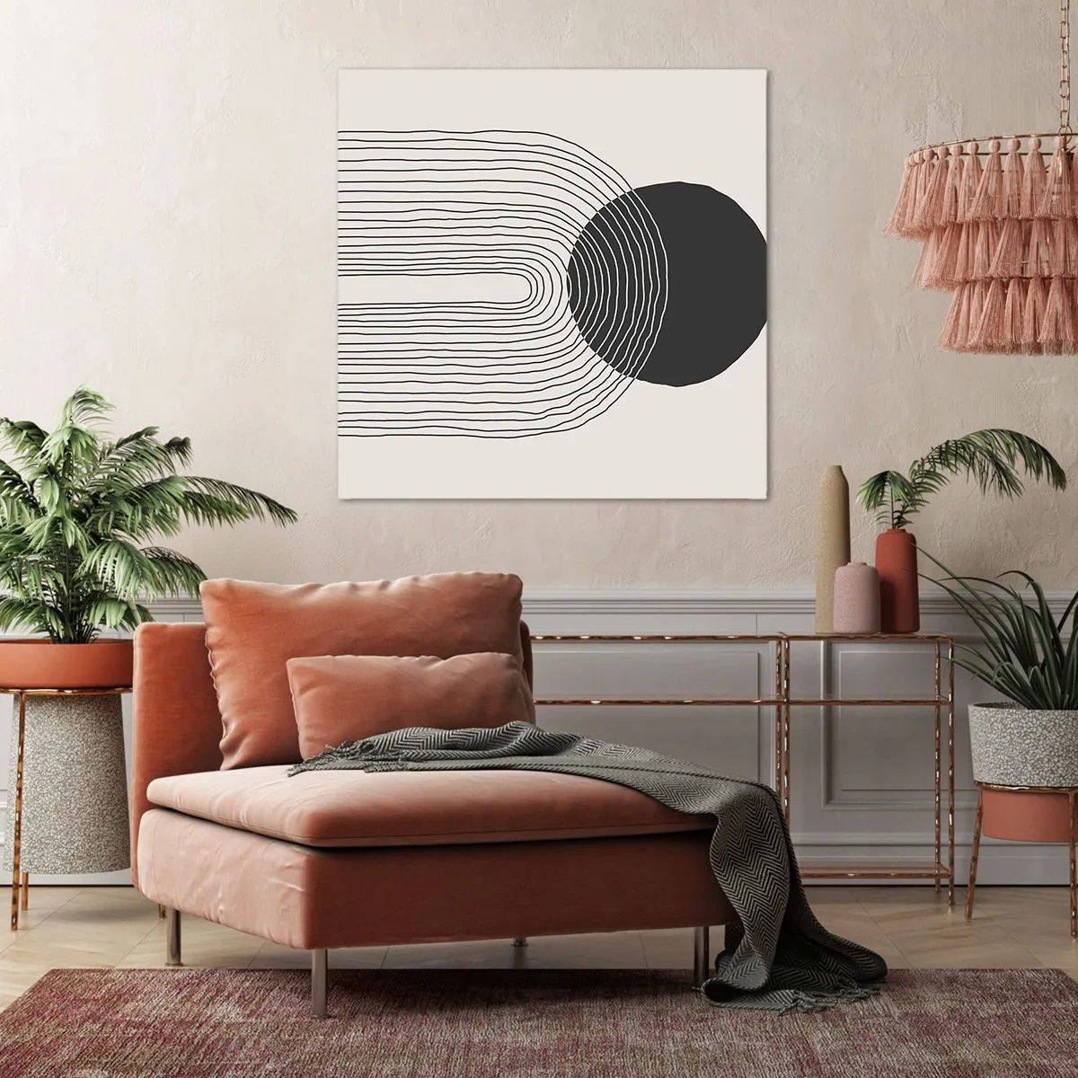 Quadro su tela - Stampe su Tela - Tremore e fiducia - 70x70 cm