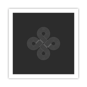 Poster - Nello spirito celtico - 60x60 cm