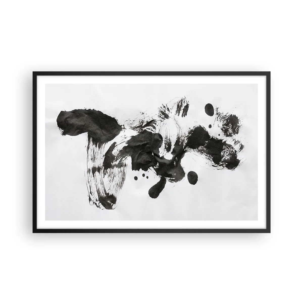 Poster in cornice nera - C'è un senso nella follia? - 91x61 cm