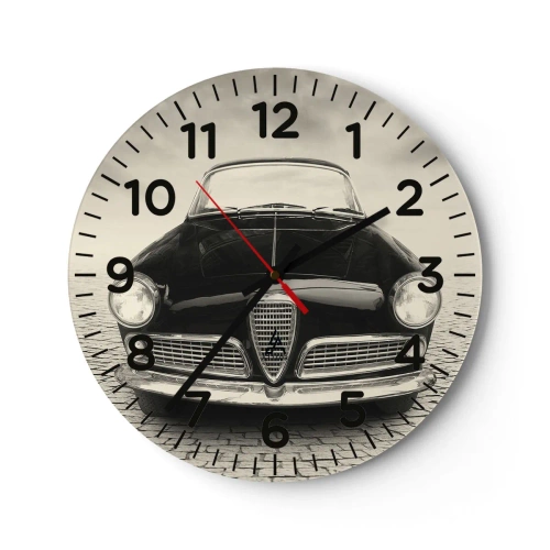 Orologio da parete - Orologio in Vetro - Come non amarmi? - 30x30 cm