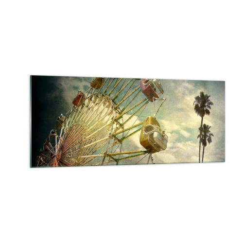 Quadro su vetro - Il divertimento comincia... - 100x40 cm