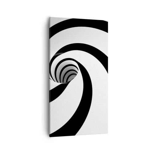 Quadro su tela - Stampe su Tela - Lasciarsi andare al vortice? - 55x100 cm