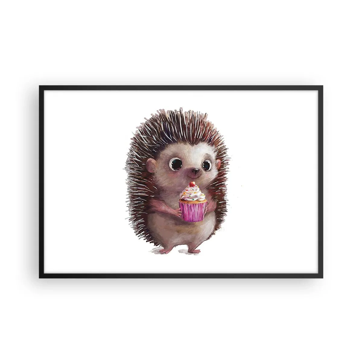 Poster in cornice nera - Festa ogni giorno - 91x61 cm