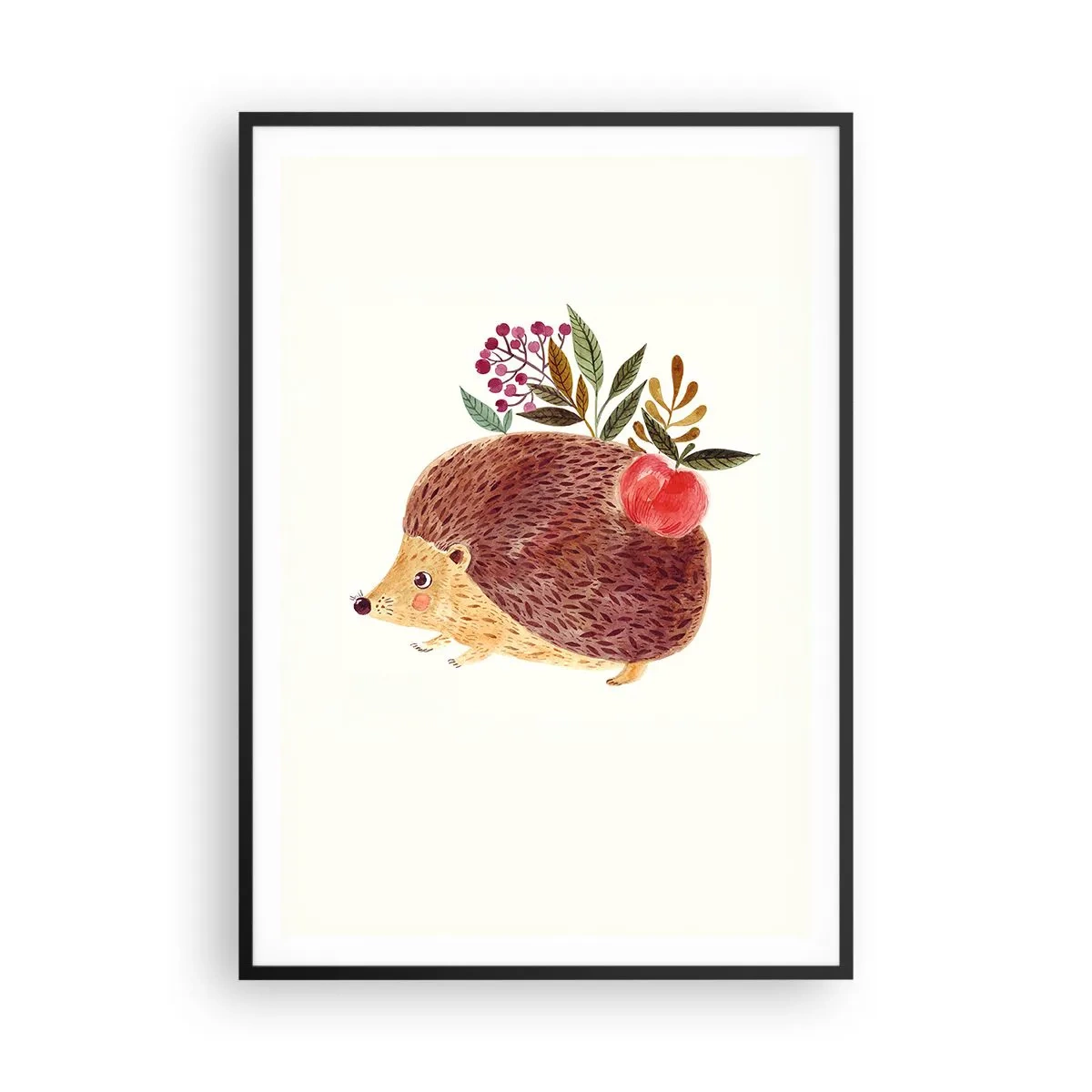 Poster in cornice nera - E mi vuoi già bene - 70x100 cm