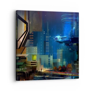 Quadro su tela - Stampe su Tela - In un futuro non lontano - 30x30 cm