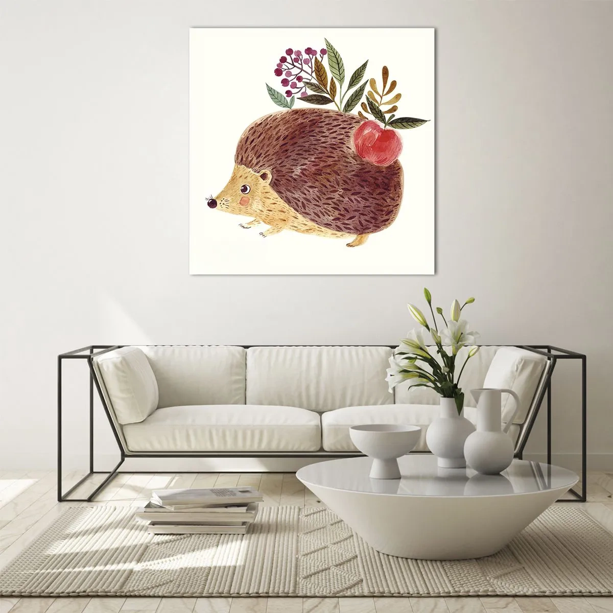 Quadro su vetro - E mi vuoi già bene - 40x40 cm