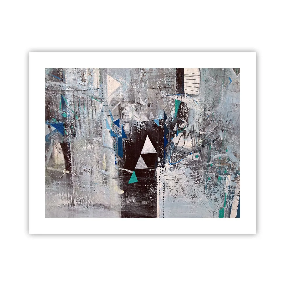 Poster - L'ordine superiore dei triangoli - 50x40 cm