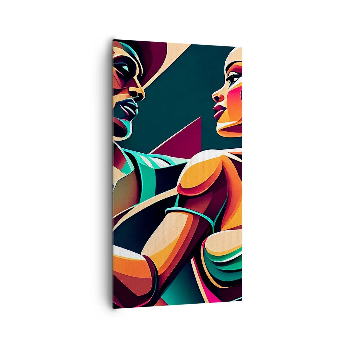 Quadro su tela - Stampe su Tela - Al ritmo del cuore - 65x120 cm