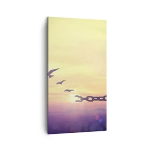 Quadro su tela - Stampe su Tela - La vittoria della libertà - 45x80 cm