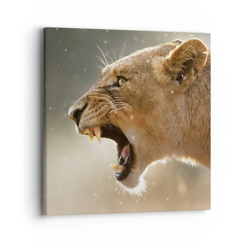 Quadro su tela - Stampe su Tela - Prova a non ascoltare - 40x40 cm