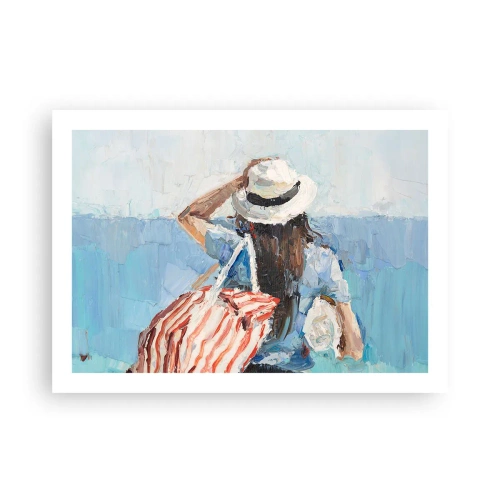 Poster - Benvenuti in vacanza - 70x50 cm