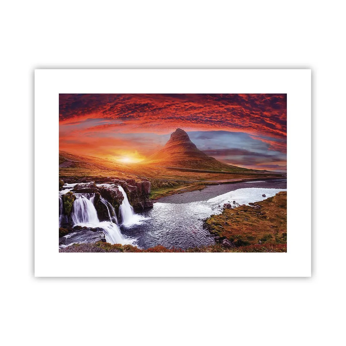 Poster - Paesaggio della Terra di Mezzo - 40x30 cm
