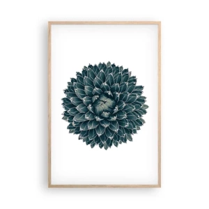 Poster in cornice rovere chiaro - La stella del deserto - 61x91 cm