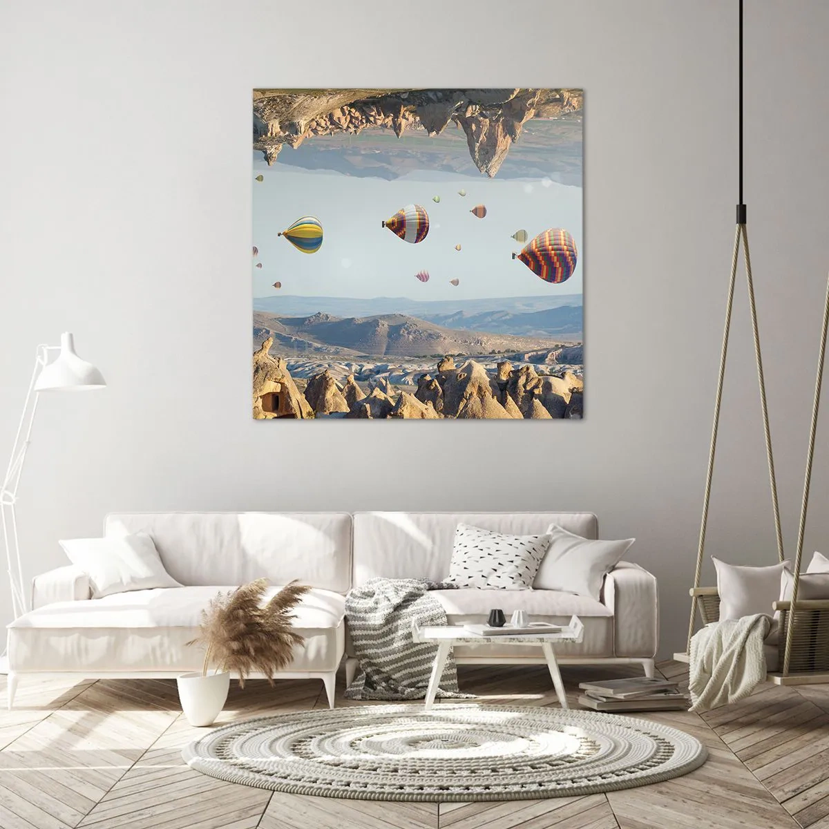 Quadro su tela - Stampe su Tela - Qui tutto è possibile - 30x30 cm