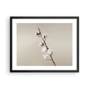 Poster in cornice nera - Alla fonte della morbidezza - 50x40 cm