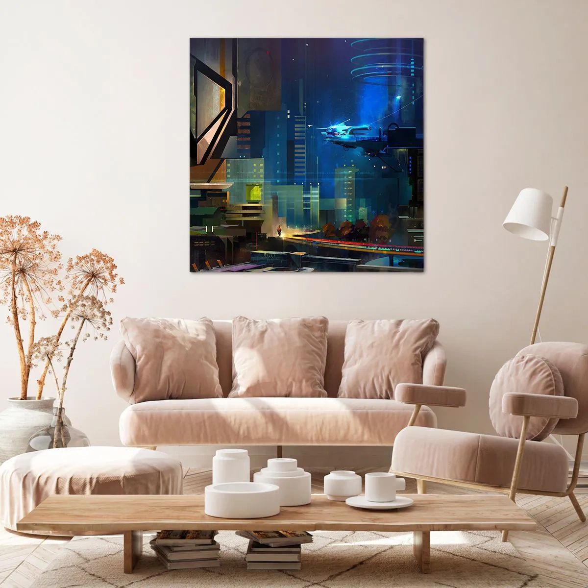 Quadro su tela - Stampe su Tela - In un futuro non lontano - 70x70 cm