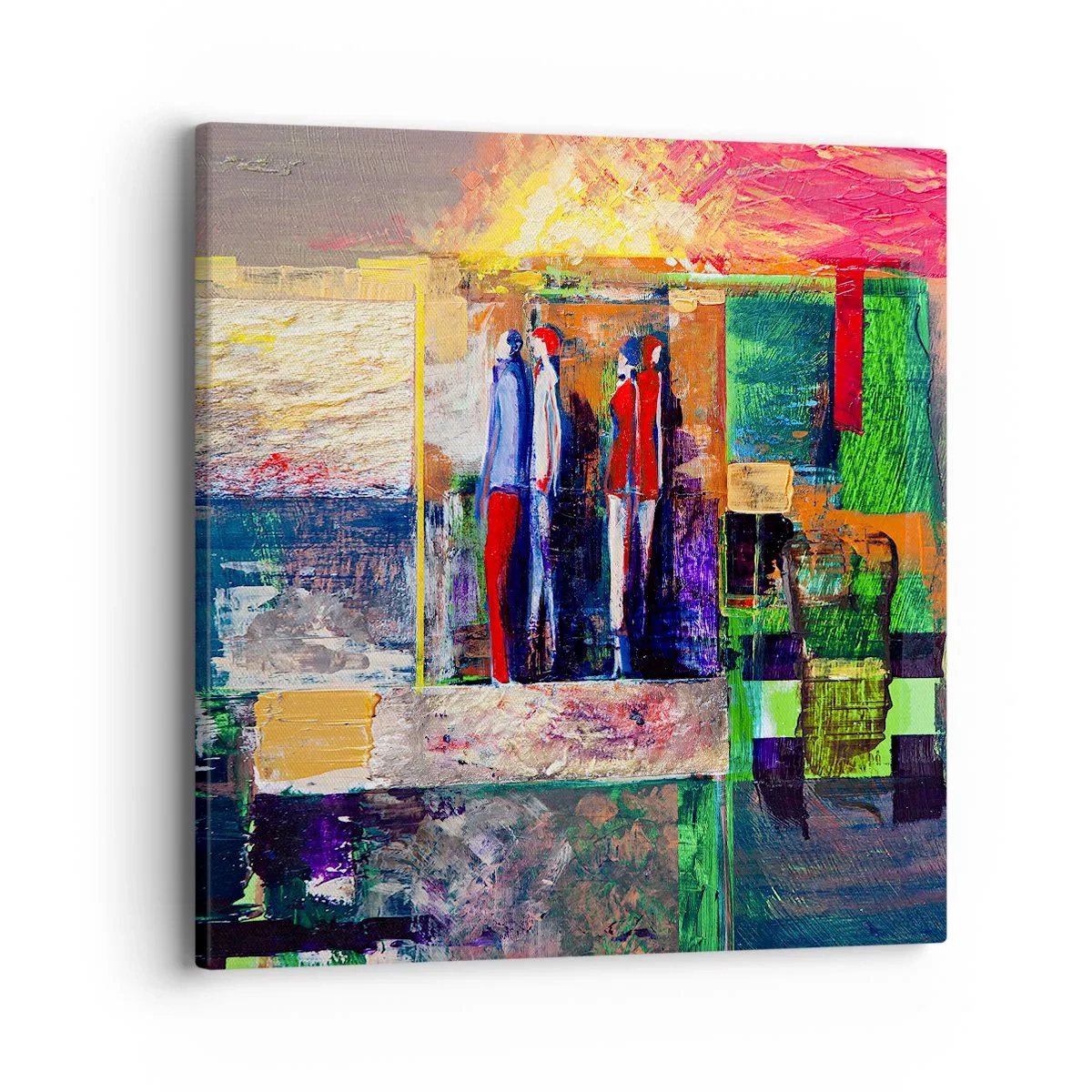 Quadro su tela - Stampe su Tela - Relazioni ed emozioni - 40x40 cm