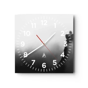 Orologio da parete - Orologio in Vetro - Al confine del mondo - 30x30 cm