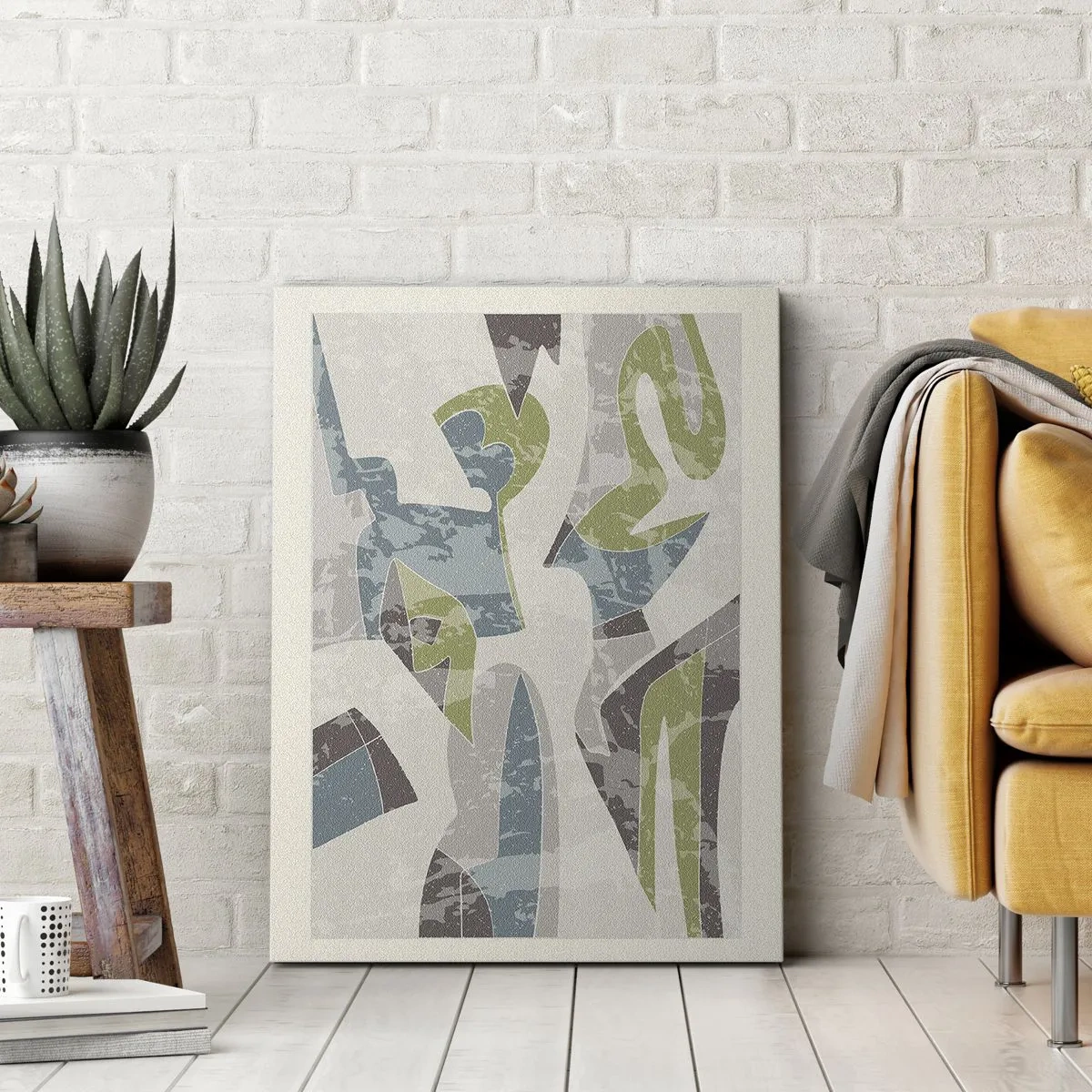 Quadro su tela - Stampe su Tela - Composizione oltre il vetro - 65x120 cm